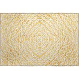 Dalyn Brisbane BR3 Gold Rug rectangular rug