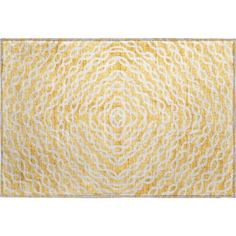 Dalyn Brisbane BR3 Gold Rug rectangular rug