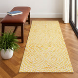 Dalyn Brisbane BR3 Gold Rug shown in a room