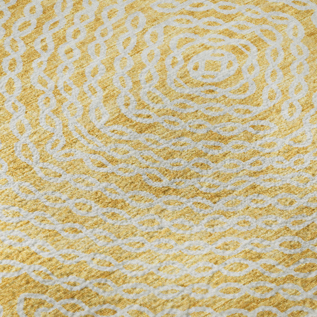 Dalyn Brisbane BR3 Gold Rug color swatch