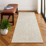 Dalyn Brisbane BR3 Ivory Rug shown in a room