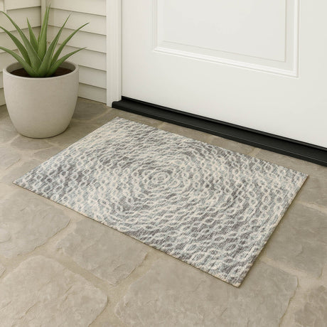 Dalyn Brisbane BR3 Metal Rug outdoor lifestyle image