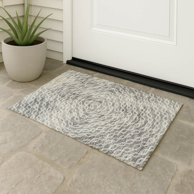 Dalyn Brisbane BR3 Metal Rug outdoor lifestyle image