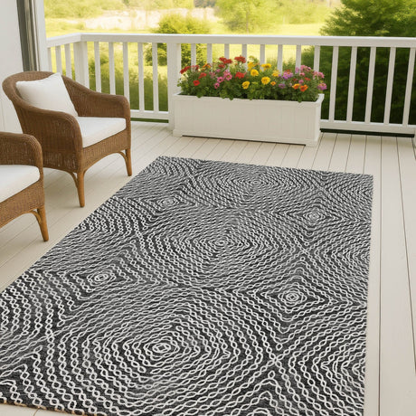 Dalyn Brisbane BR3 Midnight Rug outdoor lifestyle image