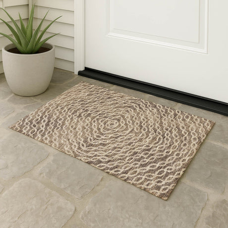 Dalyn Brisbane BR3 Mink Rug outdoor lifestyle image