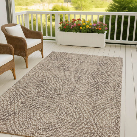 Dalyn Brisbane BR3 Mink Rug outdoor lifestyle image