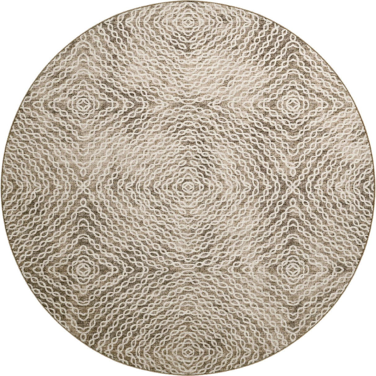 Dalyn Brisbane BR3 Mink Rug round rug
