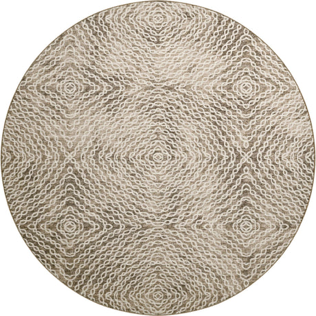 Dalyn Brisbane BR3 Mink Rug round rug