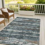 Dalyn Brisbane BR4 Midnight Rug outdoor lifestyle image