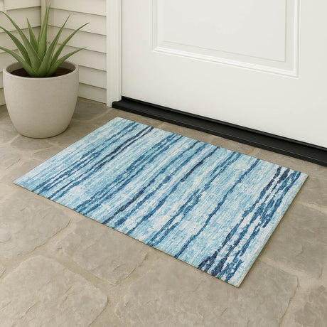 Dalyn Brisbane BR4 Sky Rug outdoor lifestyle image