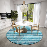 Dalyn Brisbane BR4 Sky Rug shown in a room