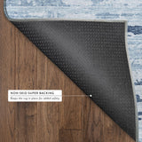 Dalyn Brisbane BR4 Sky Rug backing detail