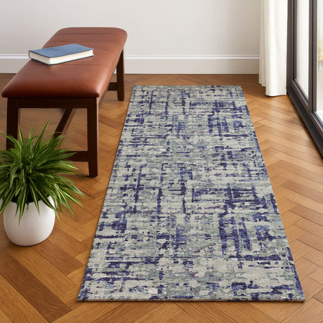 Dalyn Brisbane BR5 Eggplant Rug shown in a room