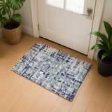 Dalyn Brisbane BR5 Eggplant Rug shown in a room