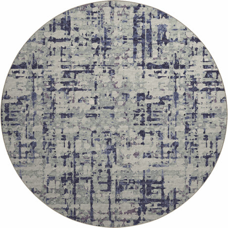 Dalyn Brisbane BR5 Eggplant Rug round rug