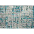Dalyn Brisbane BR5 Teal Rug rectangular rug