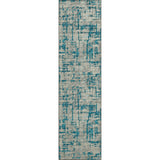 Dalyn Brisbane BR5 Teal Rug rectangular rug