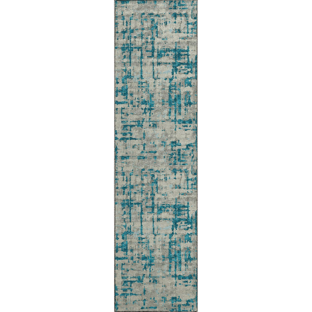 Dalyn Brisbane BR5 Teal Rug rectangular rug