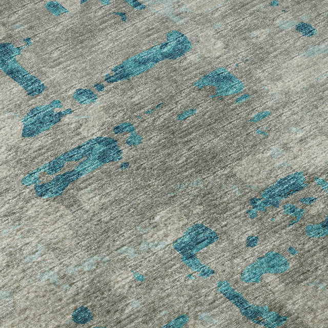 Dalyn Brisbane BR5 Teal Rug color swatch