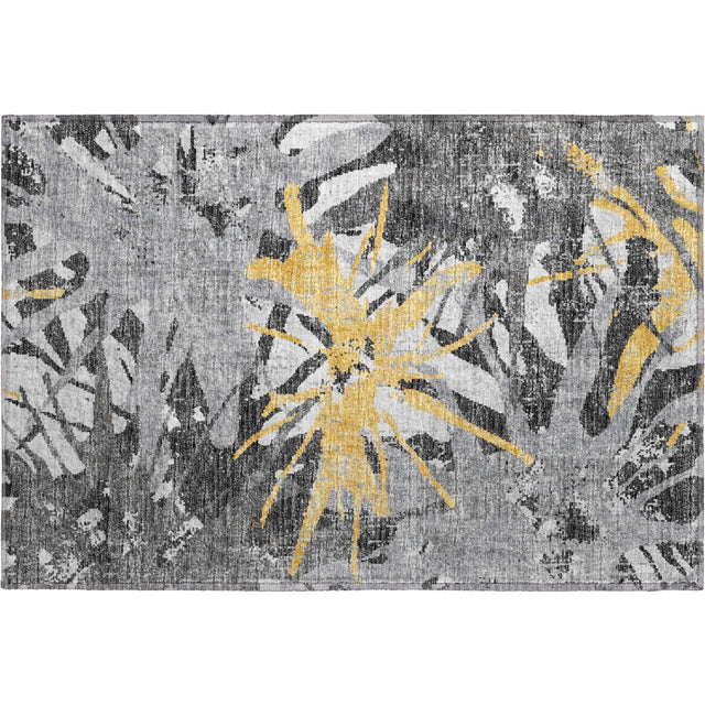 Dalyn Brisbane BR6 Gold Rug rectangular rug