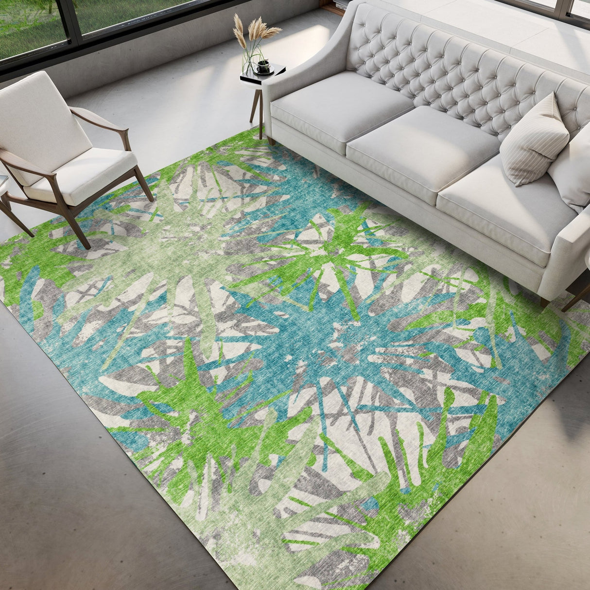 Dalyn Brisbane BR6 Pacifica Rug shown in a room