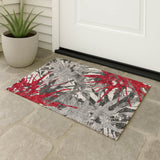 Dalyn Brisbane BR6 Scarlet Rug outdoor lifestyle image