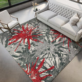 Dalyn Brisbane BR6 Scarlet Rug shown in a room