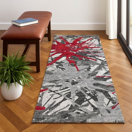 Dalyn Brisbane BR6 Scarlet Rug shown in a room