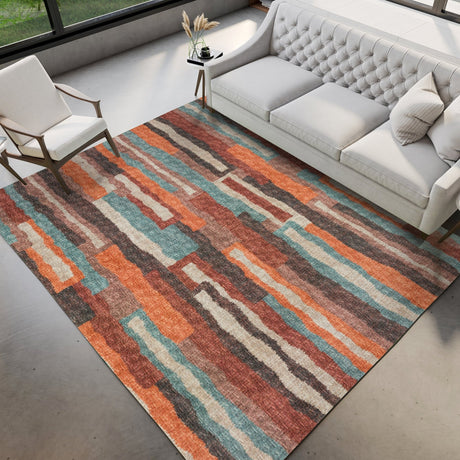 Dalyn Brisbane BR7 Canyon Rug shown in a room