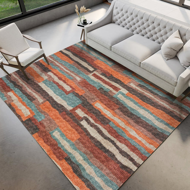 Dalyn Brisbane BR7 Canyon Rug shown in a room