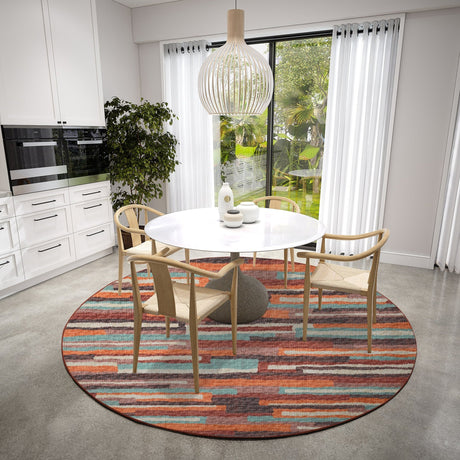 Dalyn Brisbane BR7 Canyon Rug shown in a room
