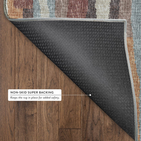 Dalyn Brisbane BR7 Canyon Rug backing detail