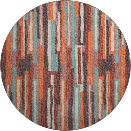 Dalyn Brisbane BR7 Canyon Rug round rug