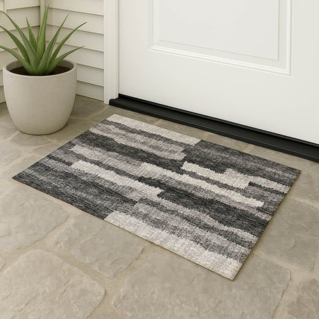 Dalyn Brisbane BR7 Midnight Rug outdoor lifestyle image