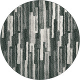 Dalyn Brisbane BR7 Midnight Rug round rug
