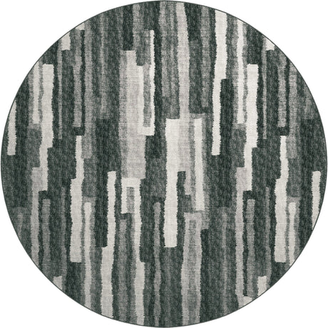 Dalyn Brisbane BR7 Midnight Rug round rug