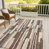 Dalyn Brisbane BR7 Sable Rug outdoor lifestyle image