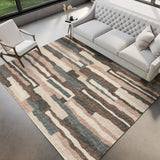 Dalyn Brisbane BR7 Sable Rug shown in a room