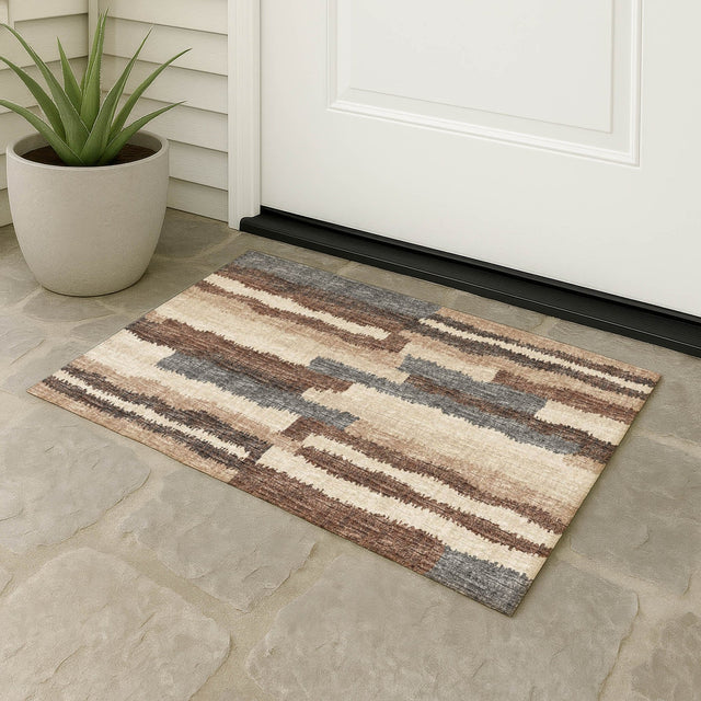 Dalyn Brisbane BR7 Sable Rug outdoor lifestyle image