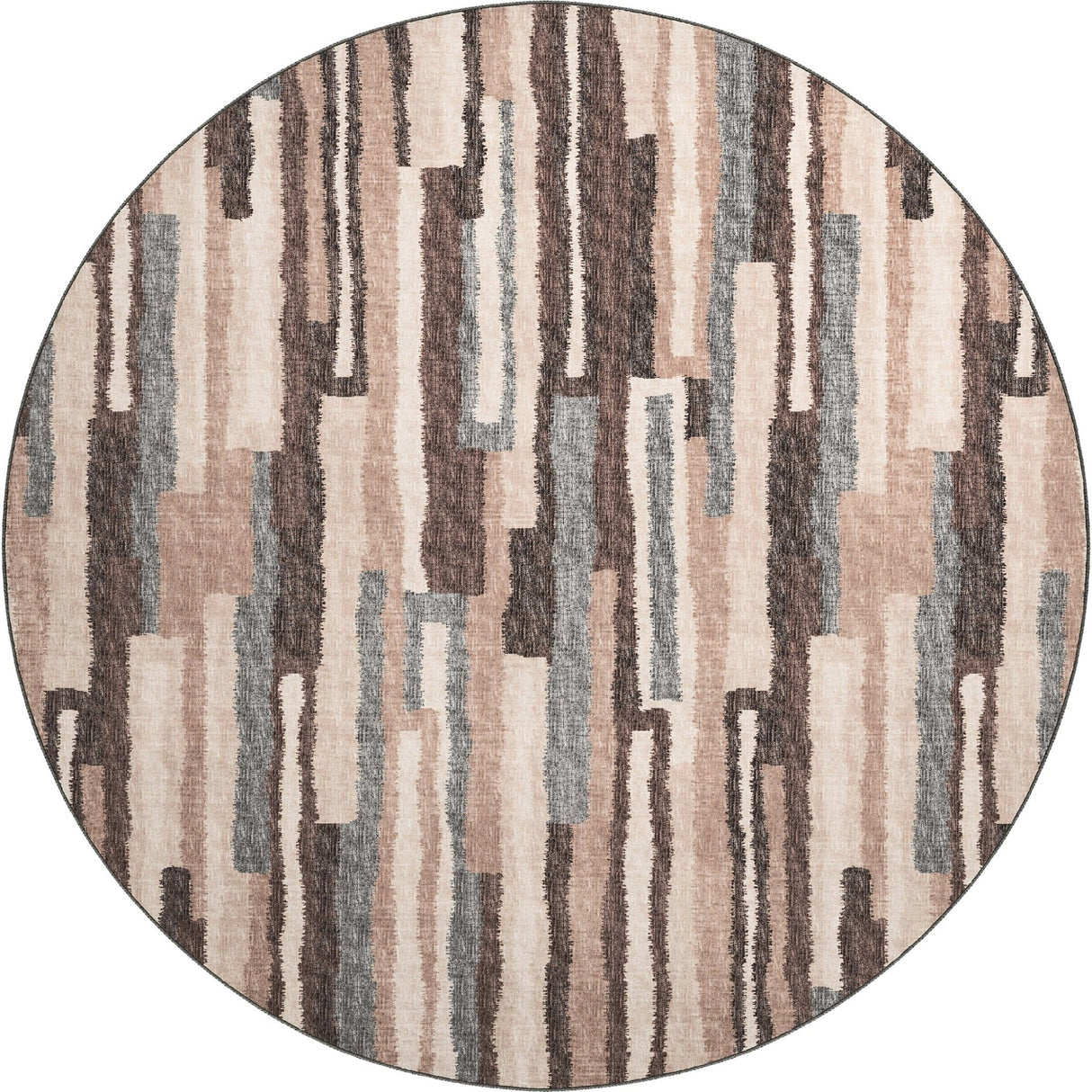 Dalyn Brisbane BR7 Sable Rug round rug