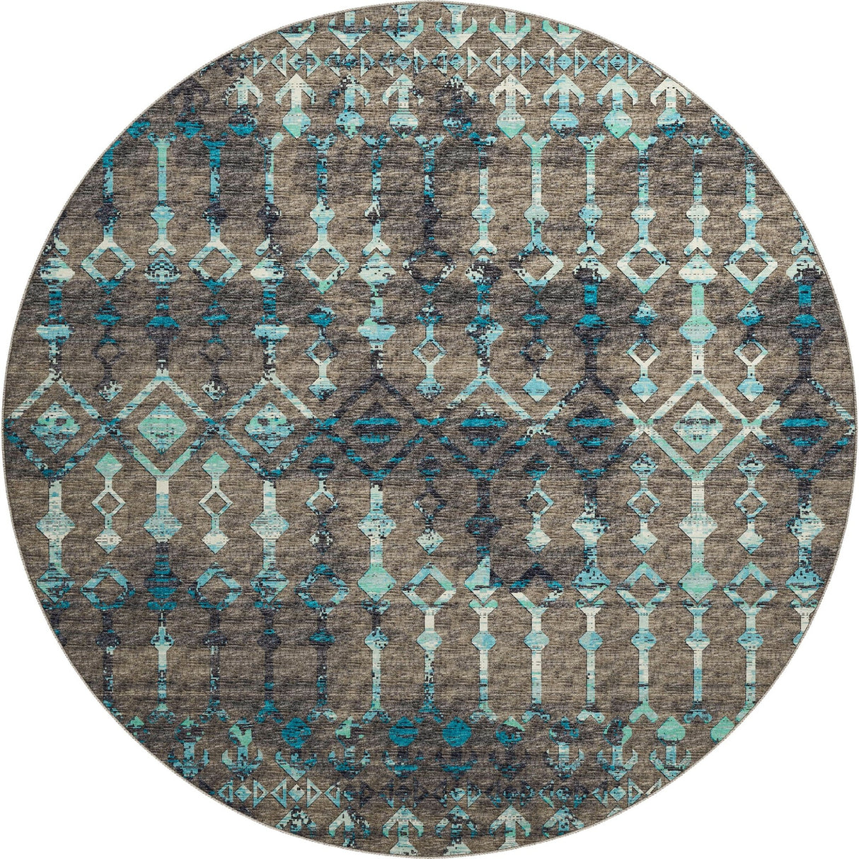 Dalyn Brisbane BR8 Sable Rug round rug
