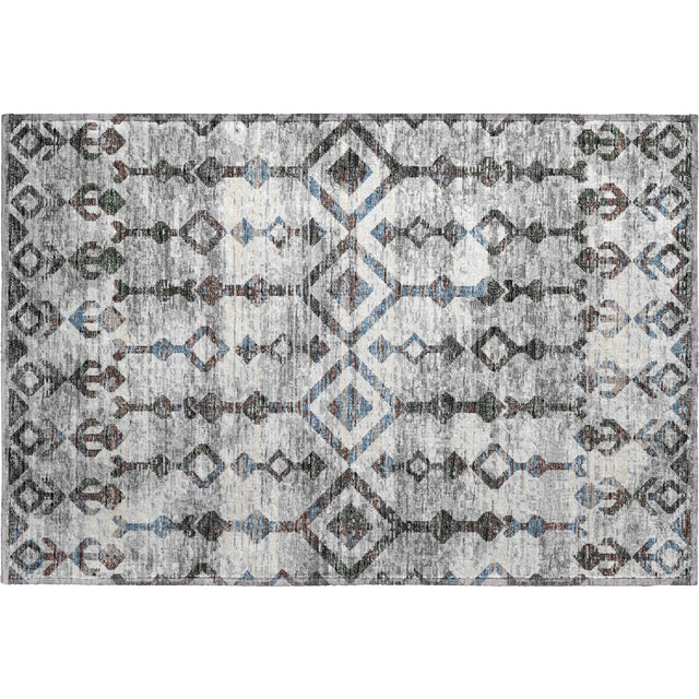 Dalyn Brisbane BR8 Silver Rug rectangular rug
