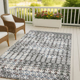 Dalyn Brisbane BR8 Silver Rug outdoor lifestyle image