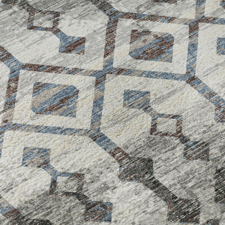 Dalyn Brisbane BR8 Silver Rug color swatch