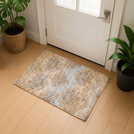 Dalyn Brisbane BR9 Sandstone Rug shown in a room