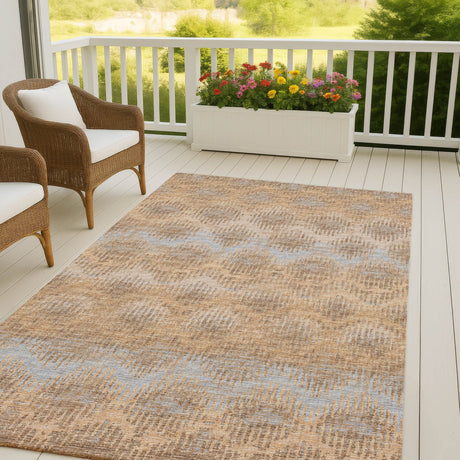 Dalyn Brisbane BR9 Sandstone Rug outdoor lifestyle image