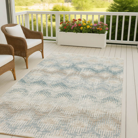 Dalyn Brisbane BR9 Seascape Rug outdoor lifestyle image