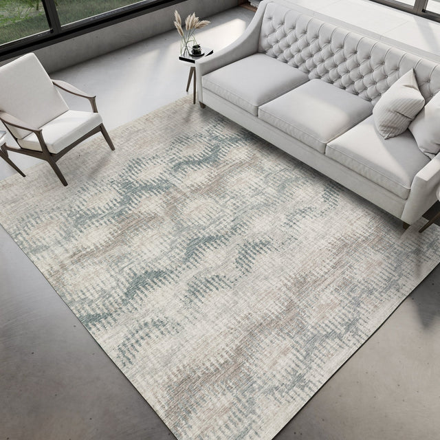 Dalyn Brisbane BR9 Seascape Rug shown in a room
