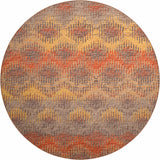 Dalyn Brisbane BR9 Sunset Rug round rug