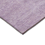 Dalyn Burano BU1 Lavender Rug corner detail